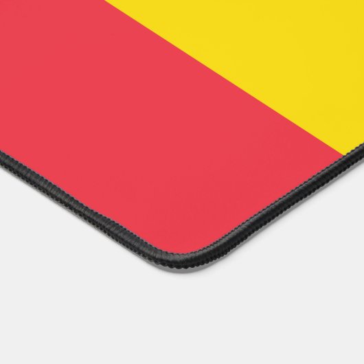 Äthiopia Rasta Flag Schreibtischunterlage (Ecke)