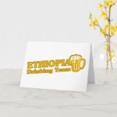 ÄTHIOPIE KARTE (Gelbe Blume)