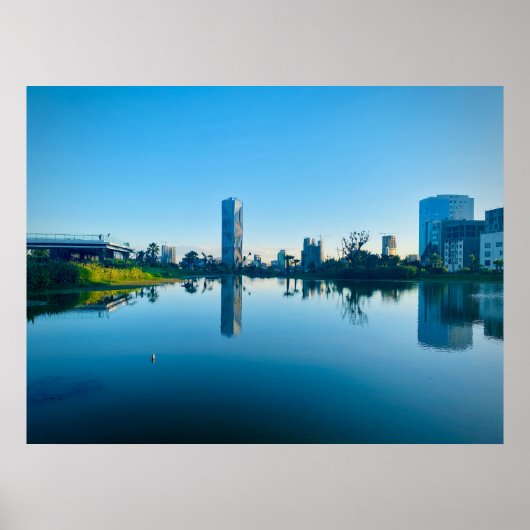 Äthiopien Addis Ababa Skyline Friendship Park Poster (Vorne)