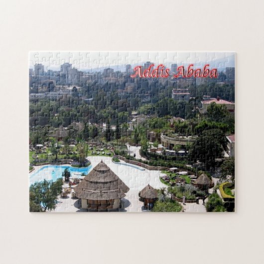 Äthiopien - Addis Abeba - Puzzle (Horizontal)