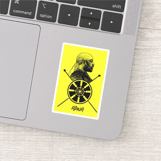 Äthiopien Adwa Menelik Sticker (Detail)