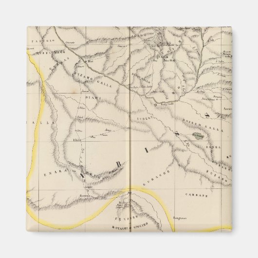Äthiopien, Afrika 32 Magnet (Vorne)