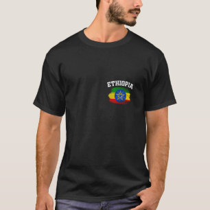 Äthiopien Afrika Äthiopische Flagge Addis Abeba Ur T-Shirt