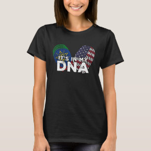 Äthiopien Äthiopien Afrika Flag Proud DNA Amerikan T-Shirt