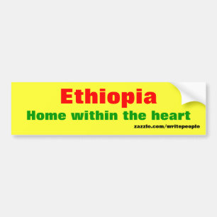Äthiopien Autoaufkleber