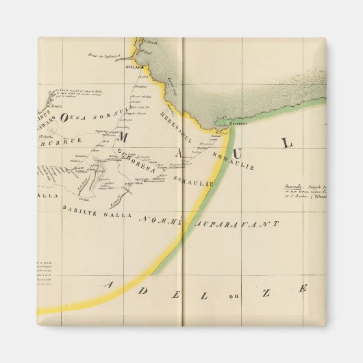 Äthiopien, Dschibuti 33 Magnet (Vorne)