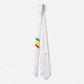 Äthiopien Flag Neck Tie Krawatte (Rückseite)