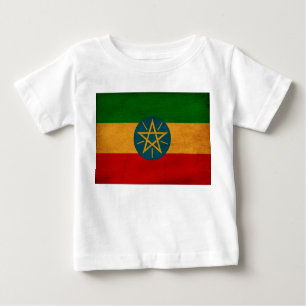 Äthiopien-Flagge Baby T-shirt