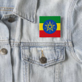 Äthiopien-Flagge Button (Beispiel)