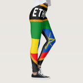Äthiopien-Flagge Leggings (Rechts)