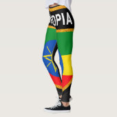 Äthiopien-Flagge Leggings (Links)