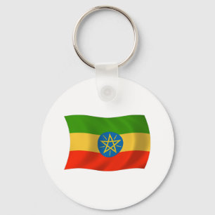 Äthiopien Flagge Schlüsselanhänger