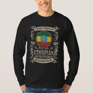 Äthiopien-Flagge Stolze Äthiopier Männer & Frauen T-Shirt