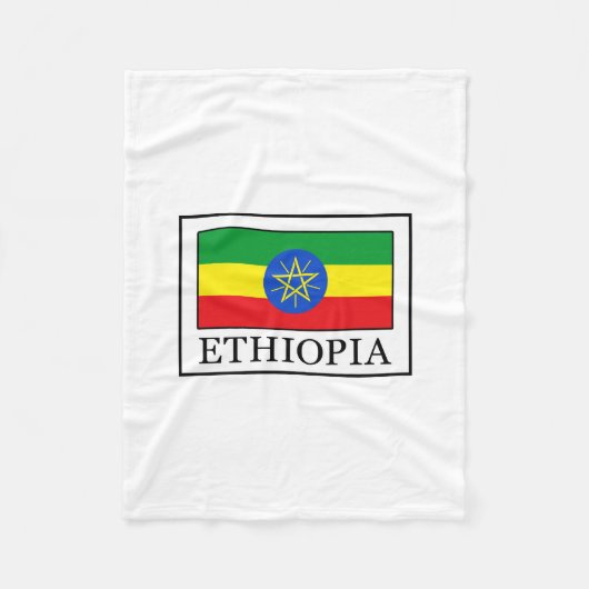 Äthiopien Fleecedecke (Vorderseite)