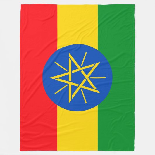 Äthiopien Fleecedecke (Vorderseite)