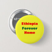 Äthiopien für immer Zuhause Button (Vorne & Hinten)