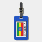 Äthiopien Gepäckanhänger (Vorderseite vertikal)