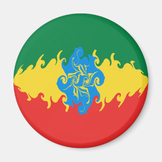 Äthiopien - Gnarly Flag Magnet