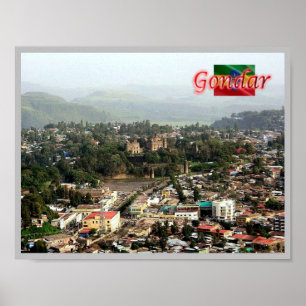 Äthiopien - Gondar - Poster