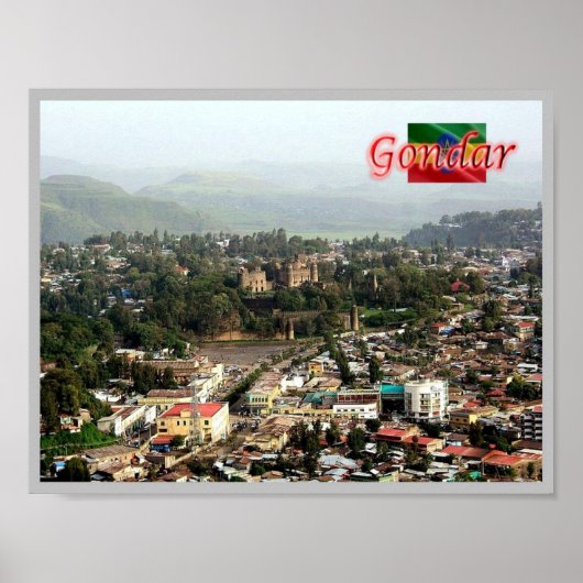 Äthiopien - Gondar - Poster (Vorne)