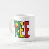 Äthiopien Kaffeetasse (Vorderseite Links)