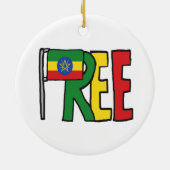 Äthiopien Keramik Ornament (Hinten)