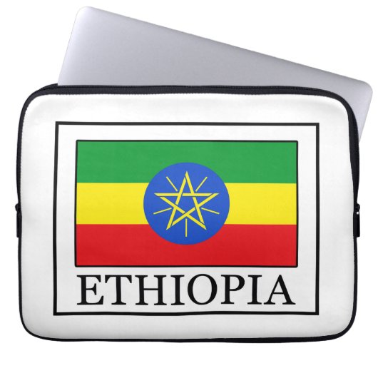 Äthiopien Laptop-Ärmel Laptopschutzhülle (Vorderseite)