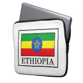 Äthiopien Laptopschutzhülle (Vorderseite Links)