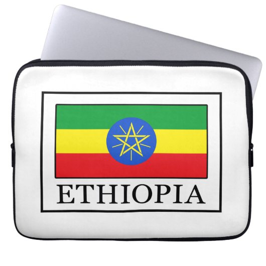 Äthiopien Laptopschutzhülle (Vorderseite)
