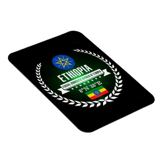 Äthiopien Magnet (Rechte Seite)