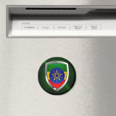 Äthiopien Mettalic Emblem Magnet (In Situ (Geschirrspüler))