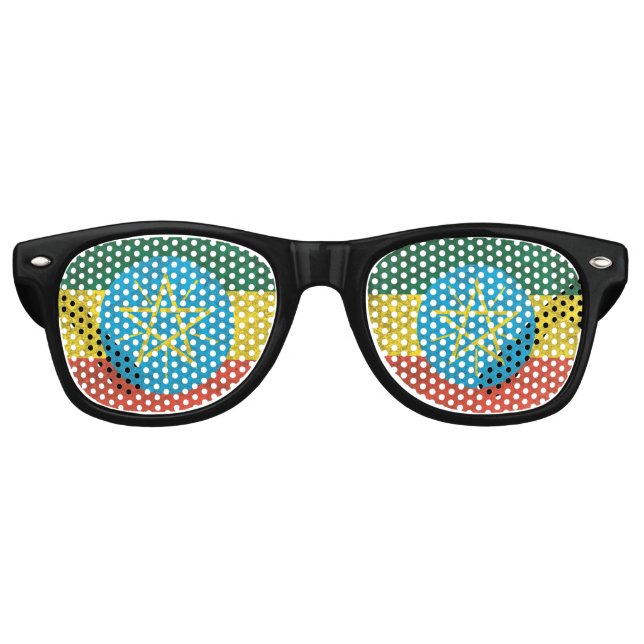 Äthiopien Partybrille (Vorderseite)