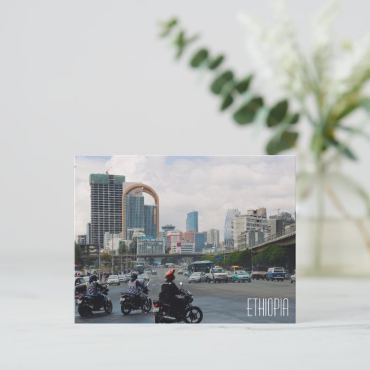 Äthiopien Postkarte (Stehend Vorderseite)