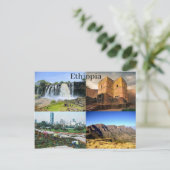 Äthiopien Postkarte (Stehend Vorderseite)