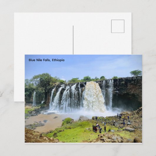 Äthiopien Postkarte (Vorne/Hinten)