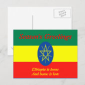 Äthiopien Postkarten (Vorne/Hinten)