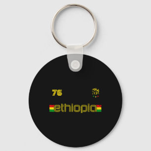 Äthiopien -Reggae Rastafari Jamaika Fußll Fußball  Schlüsselanhänger