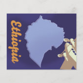 Äthiopien Reiseplakat (Vorderseite)