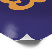 Äthiopien Reiseplakat Poster (Ecke)