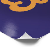 Äthiopien Reiseplakat Poster (Ecke)