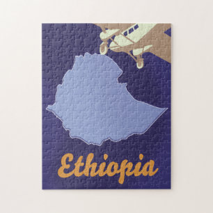 Äthiopien-Reiseposter Puzzle