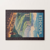 Äthiopien Schäfer Herd Travel Art Vintag Puzzle (Horizontal)