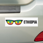 Äthiopien Shades-Autoaufkleber Autoaufkleber (Auf Auto)