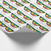 Äthiopien Shades Sondertext & Farbe Geschenkpackun Geschenkpapier (Ecke)