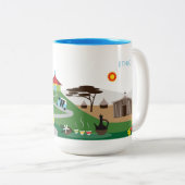 Äthiopien Sie sind hier Tasse (VorderseiteRechts)