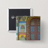 Äthiopien:  Tigray Region, Axum, Christ Church, Button (Vorne & Hinten)