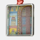 Äthiopien: Tigray Region, Axum, Christ Church, Silbernes Ornament (Links)