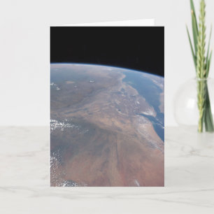 Äthiopien und ein Teil des Roten Meeres Karte