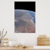 Äthiopien und ein Teil des Roten Meeres Poster (Küche)