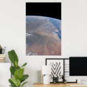 Äthiopien und ein Teil des Roten Meeres Poster (Heimbüro)